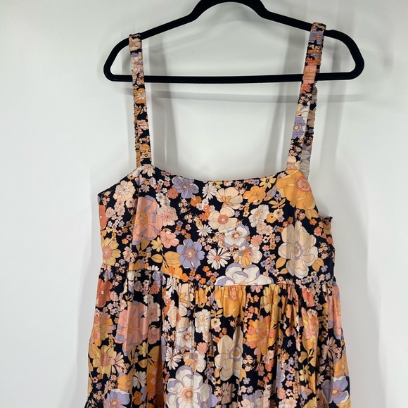 Free People Park Slope Maxi Dress in Dark Combo - Picture 3 of 7